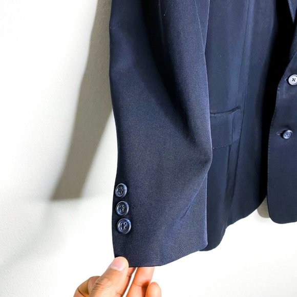 🧤SOLD🧤Corneliani 2 Button Pure Virgin Wool Blaze - Picture 4 of 7